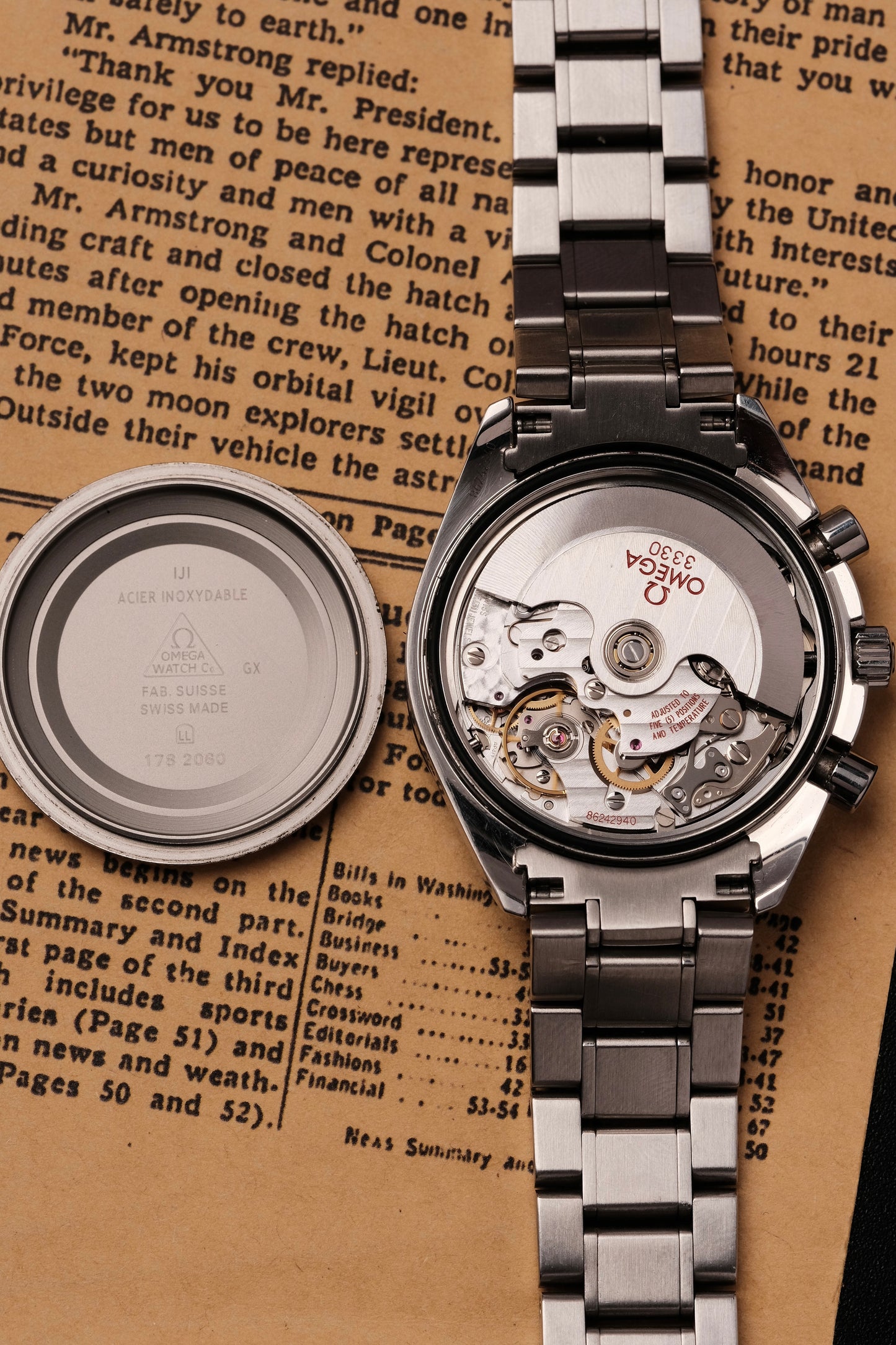 (Fullset) 2023 Omega Speedmaster Racing Co-Axial Chronograph 40mm Black Dial Ref.326.30.40.50.01.001