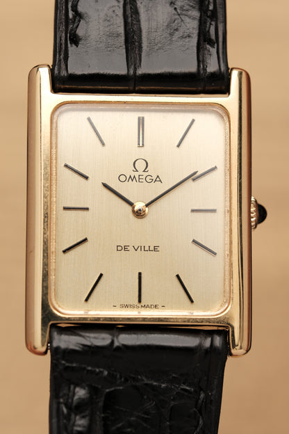 Vintage Tank OMEGA DE VILLE (25x31mm) Manual Winding REF. 511.0404 + BOX