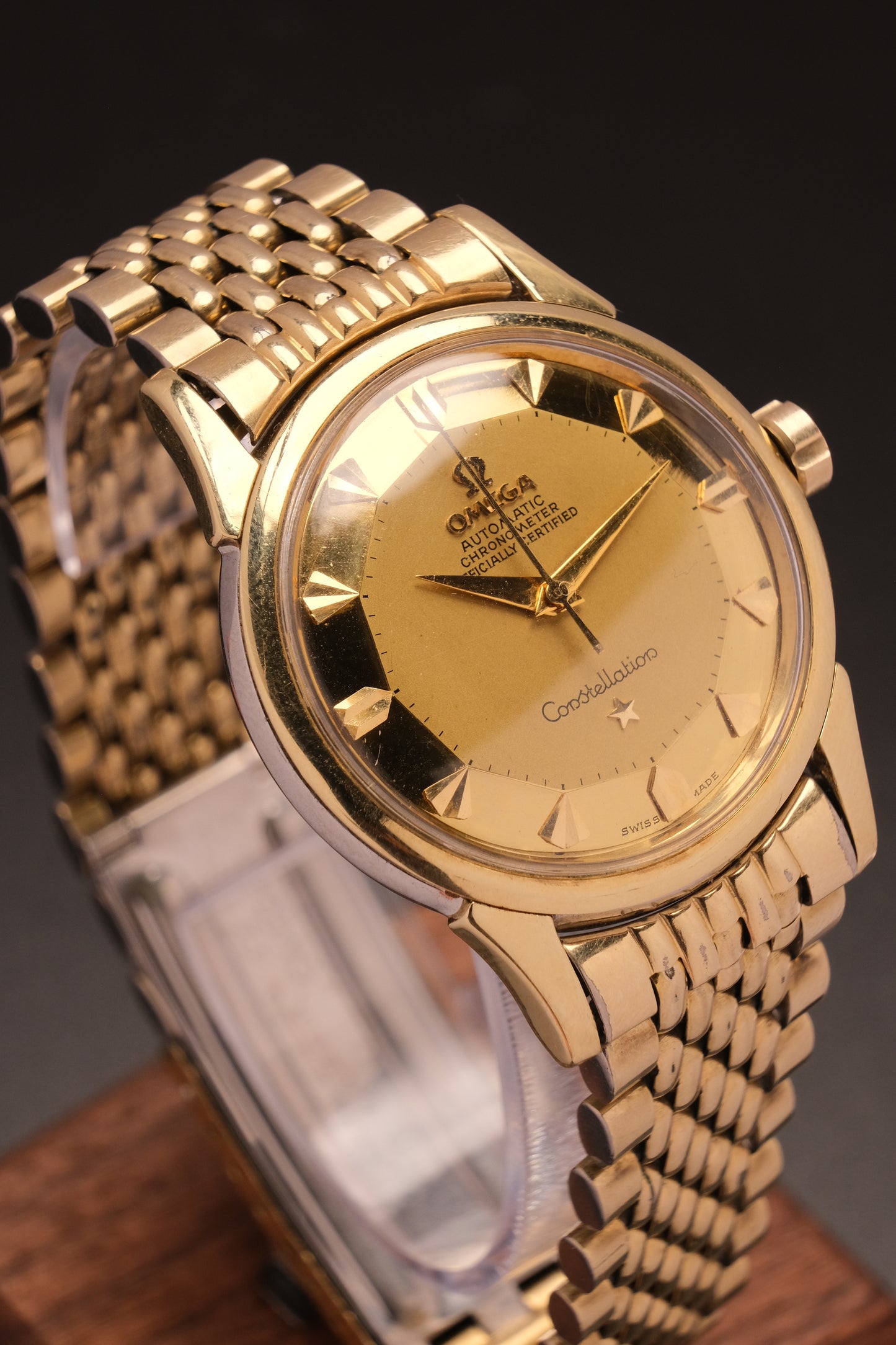 OMEGA Constellation Delux 12-sided pie pan Ref.14381
