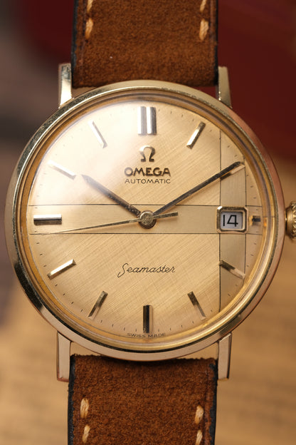 1961 Omega Seamaster Automatic Linen Cross Dial (Rare)