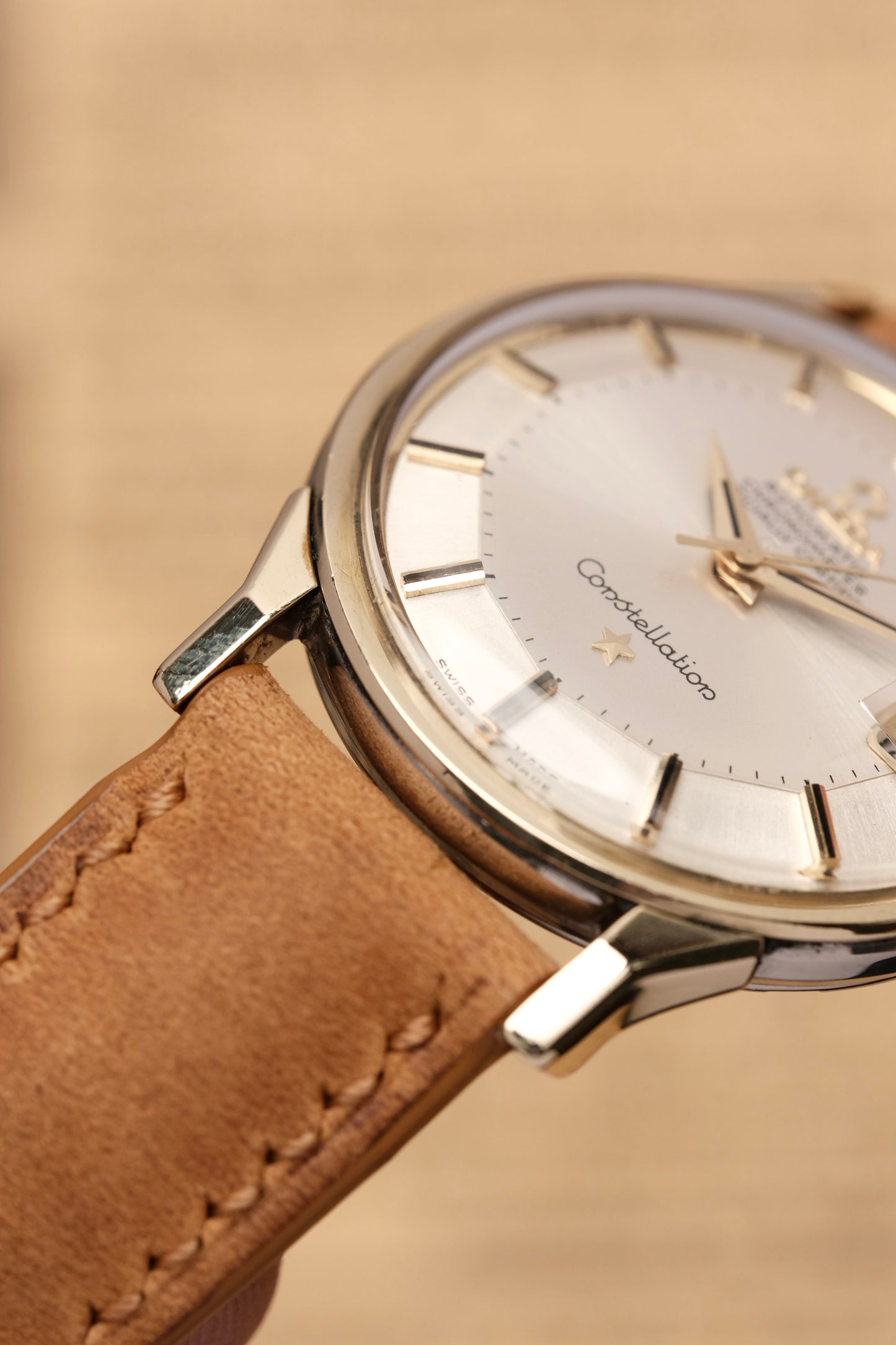 1969 OMEGA CONSTELLATION PIE PAN DOG LEG White Dial AUTOMATIC CHRONOMETER REF. 168.005
