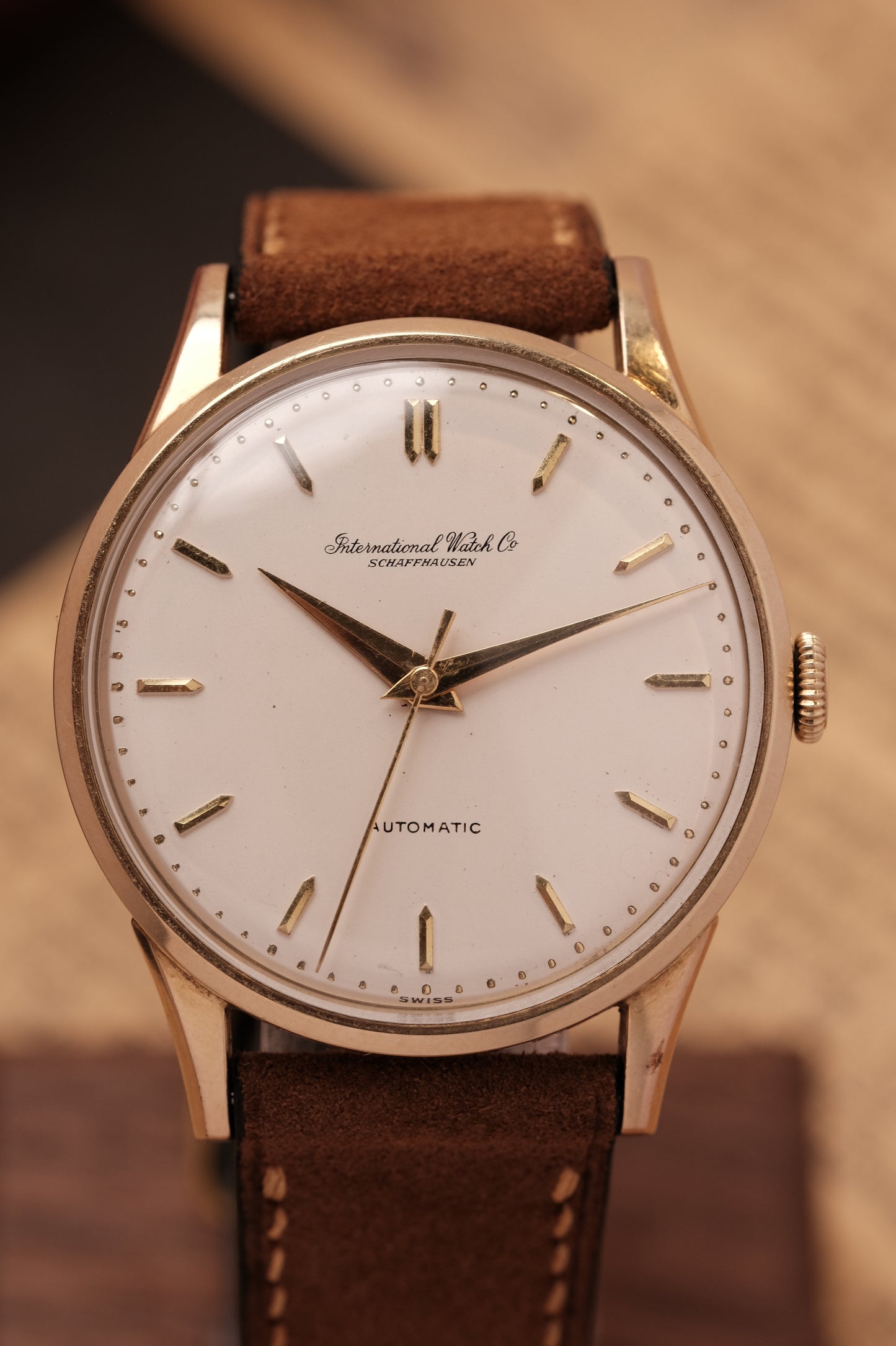 Calatrava IWC SCHAFFHAUSEN Cal.853 White Dial Automatic