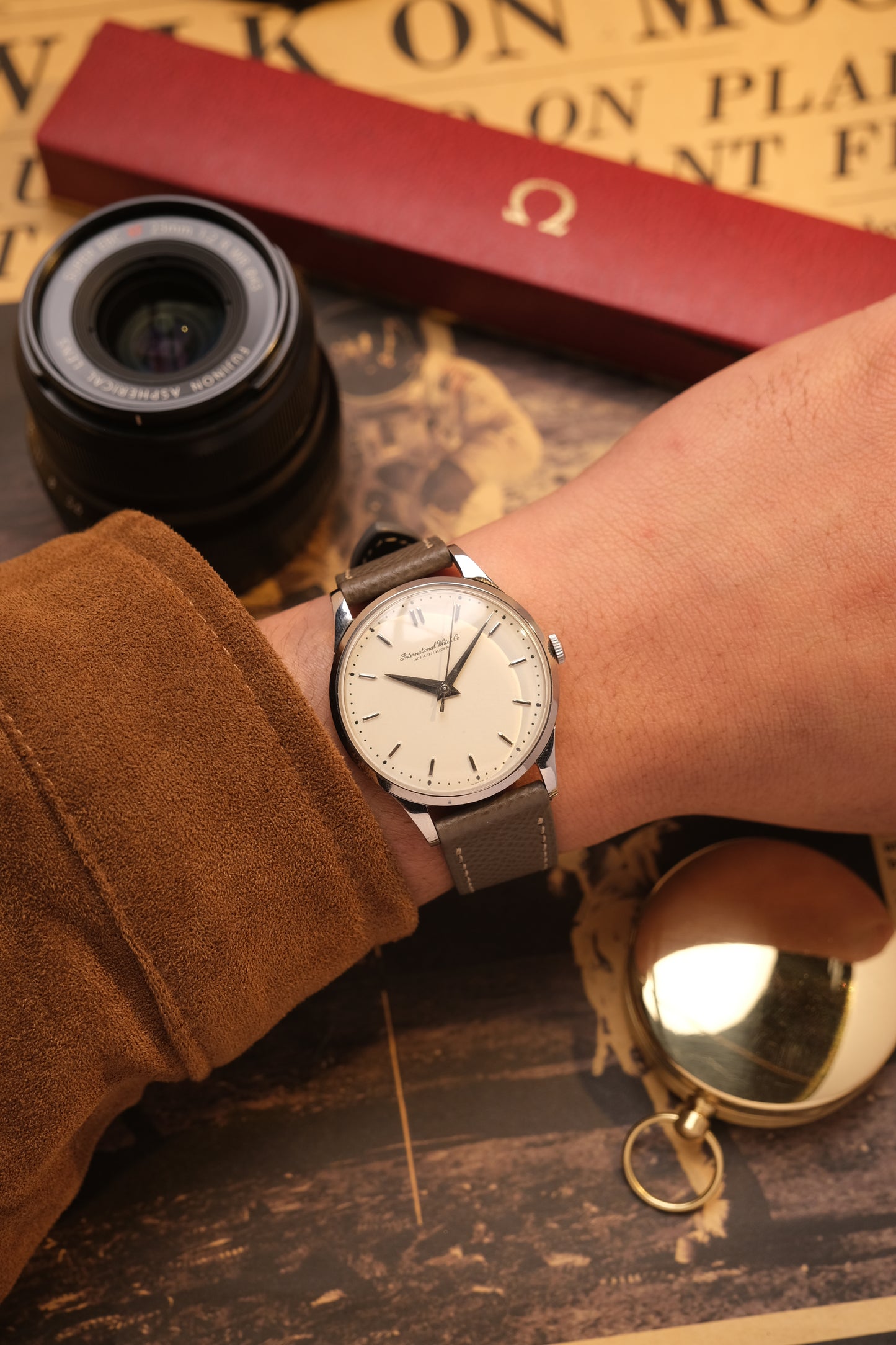 Calatrava IWC SCHAFFHAUSEN Cal.89 White Dial Hand Winding