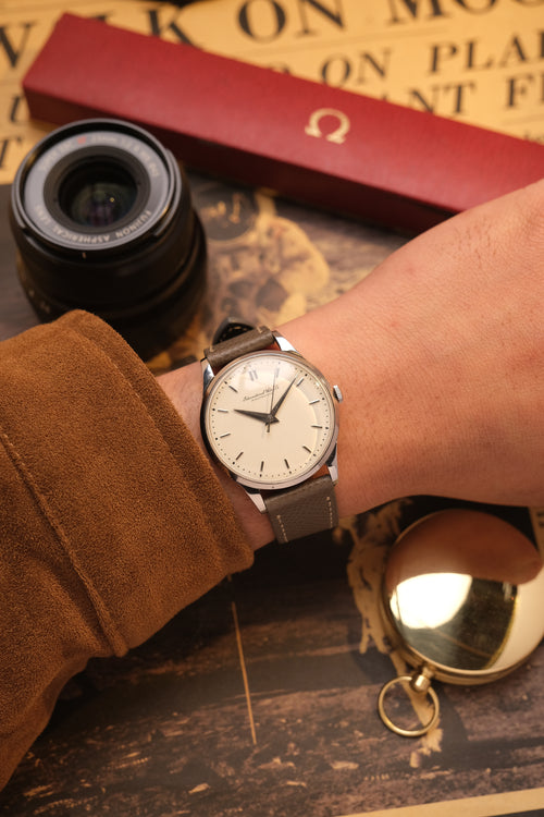 Calatrava IWC SCHAFFHAUSEN Cal.89 White Dial Hand Winding