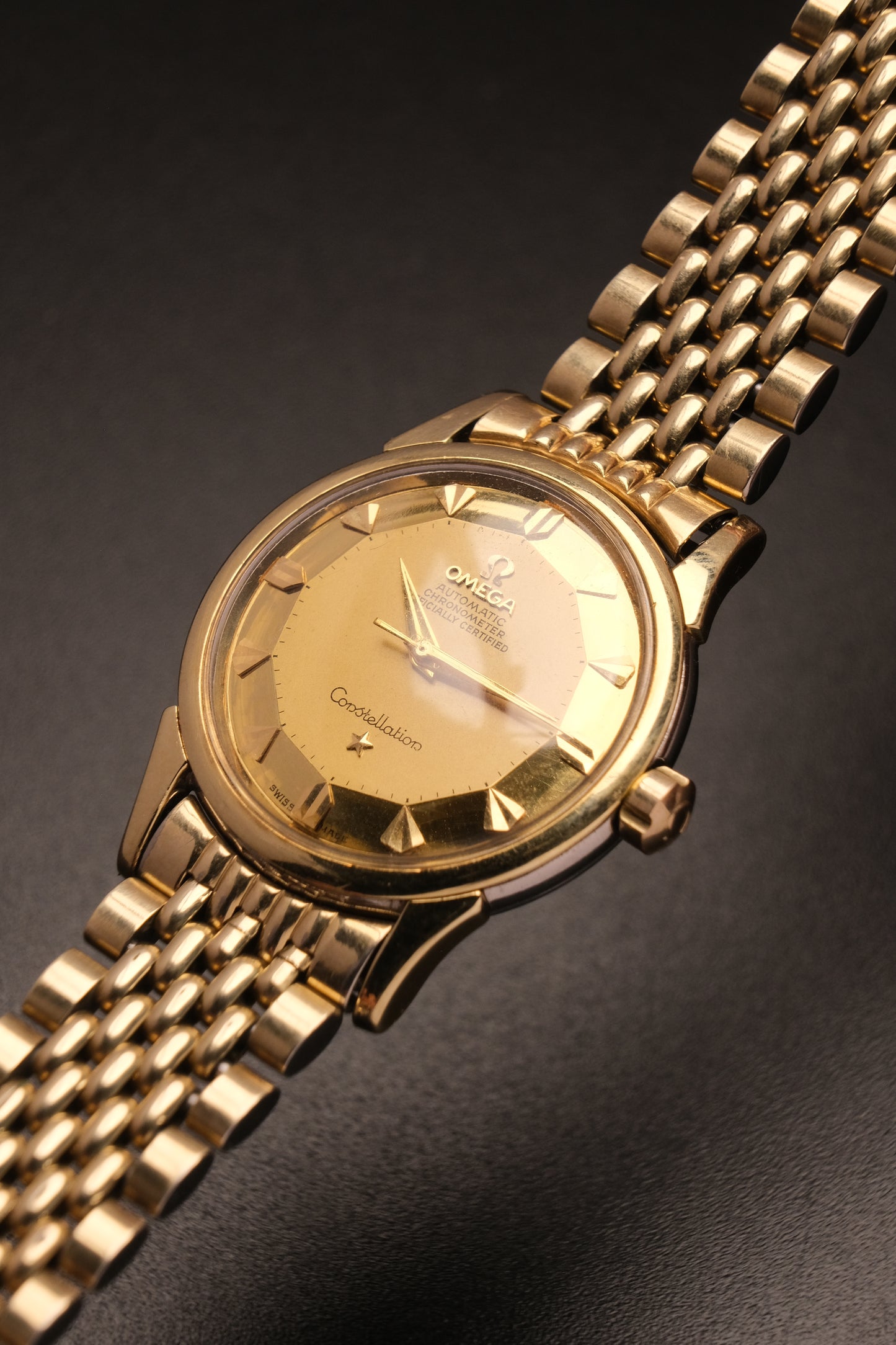 OMEGA Constellation Delux 12-sided pie pan Ref.14381