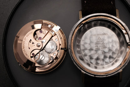 1964 Omega Seamaster De Villé Automatic Gold Linen Dial 14700