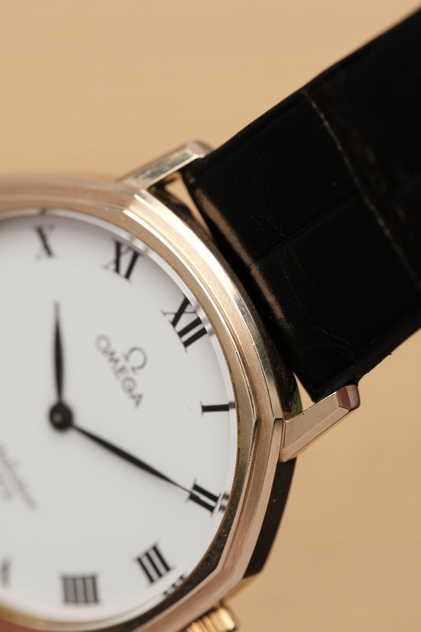 1980s Vintage Omega Constellation 1910041 Octagonal 10k gold filled