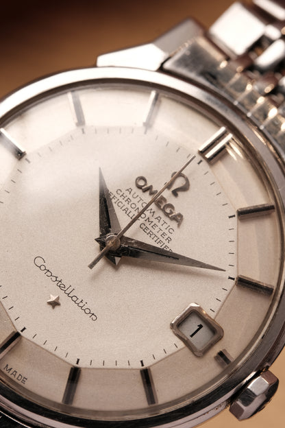 1966 OMEGA CONSTELLATION PIE PAN DOG LEG AUTOMATIC CHRONOMETER REF. 168.005