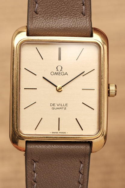 Vintage Omega De Ville “Tank Jumbo” (28x36mm) Quartz Ref. 191.0049