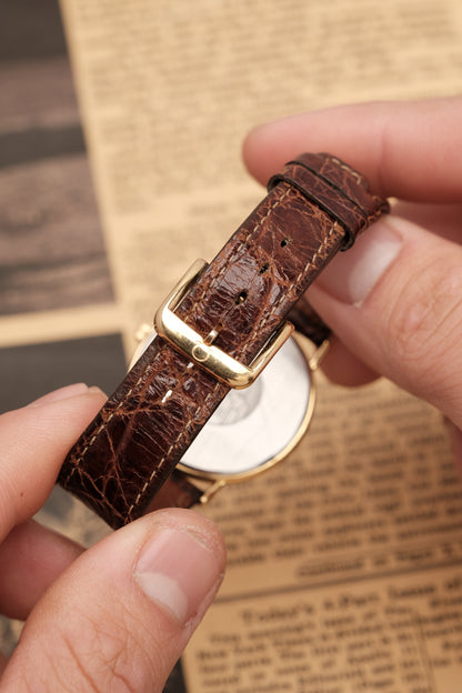 Omega De Ville Ref.1950075.2 Ultra Thin Gold Quartz