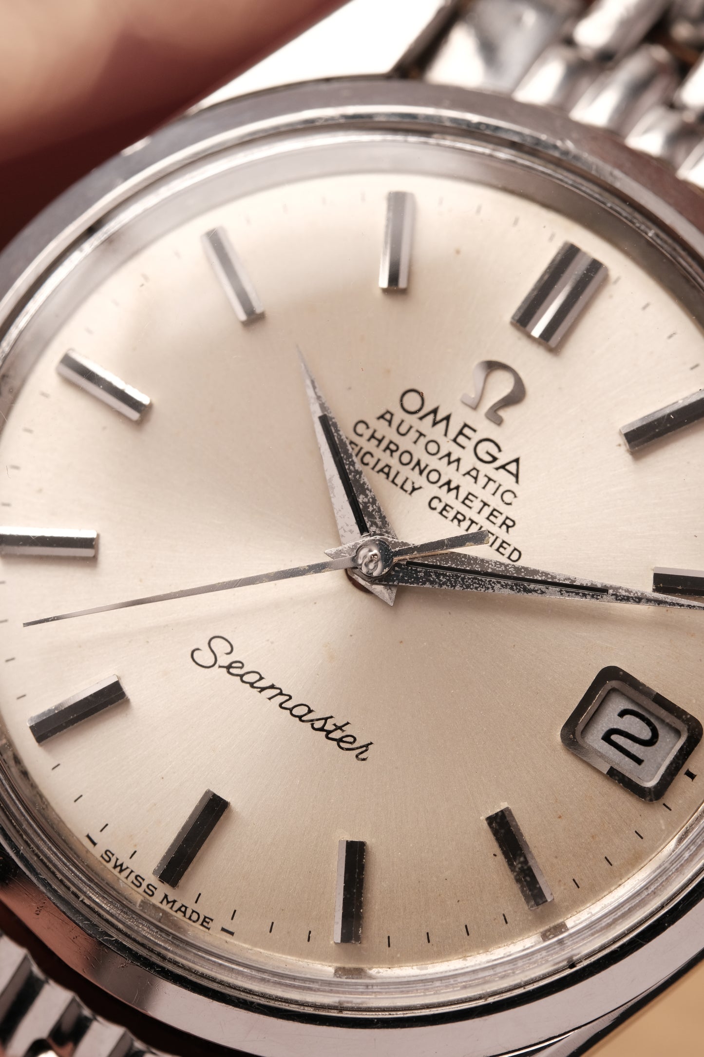 1969 Vintage Omega Seamaster Chronometer Certified Automatic 166.010