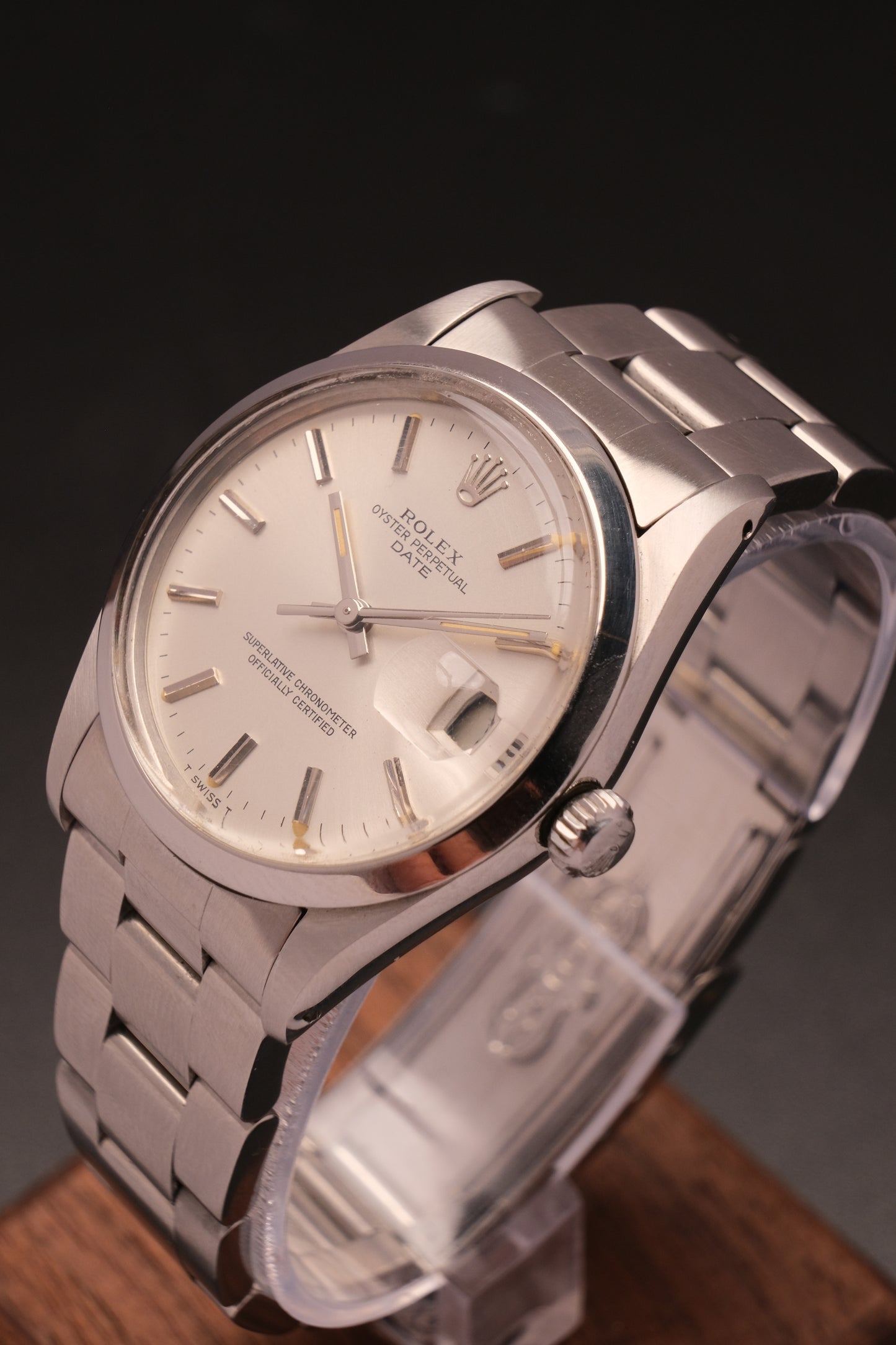 Vintage Rolex Oyster Date Ref 15000 Steel 34mm c 1981