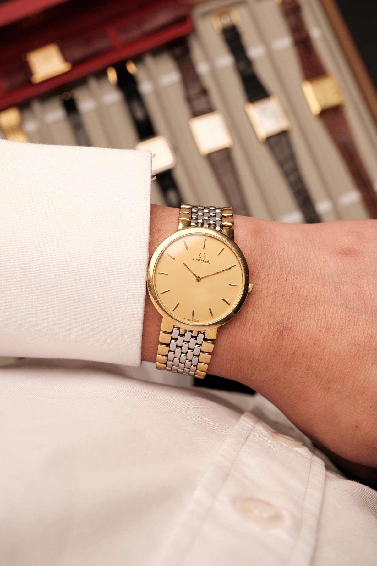 Omega De Ville Ref. 395.0875.2 Cal.1378 Ultra Thin  Integrated Bracelet