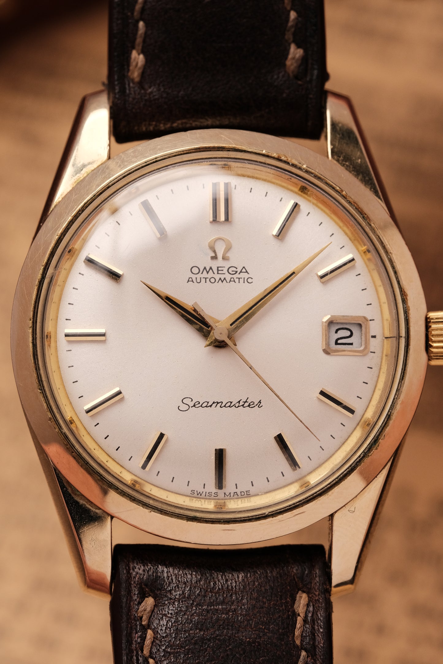 1966 Omega Seamaster Automatic Gold Capped REF.166.010