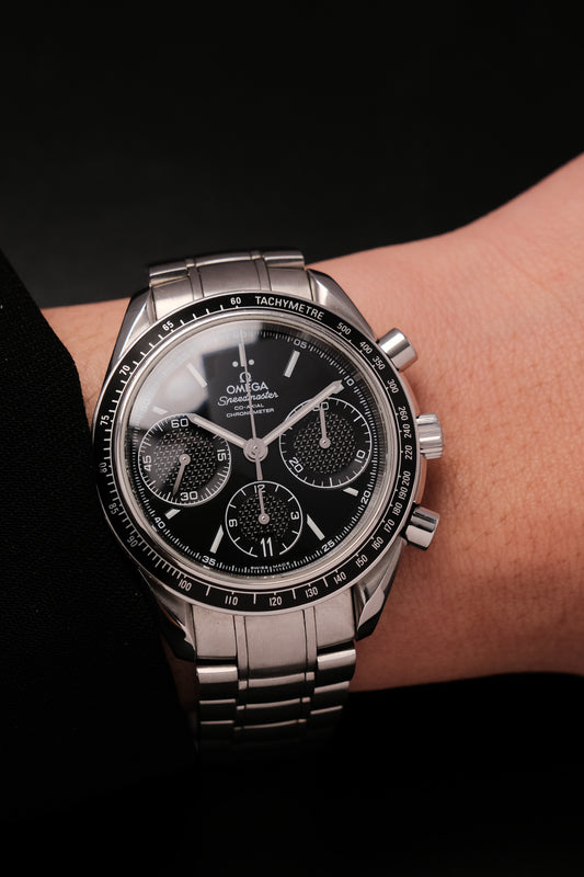 (Fullset) 2023 Omega Speedmaster Racing Co-Axial Chronograph 40mm Black Dial Ref.326.30.40.50.01.001