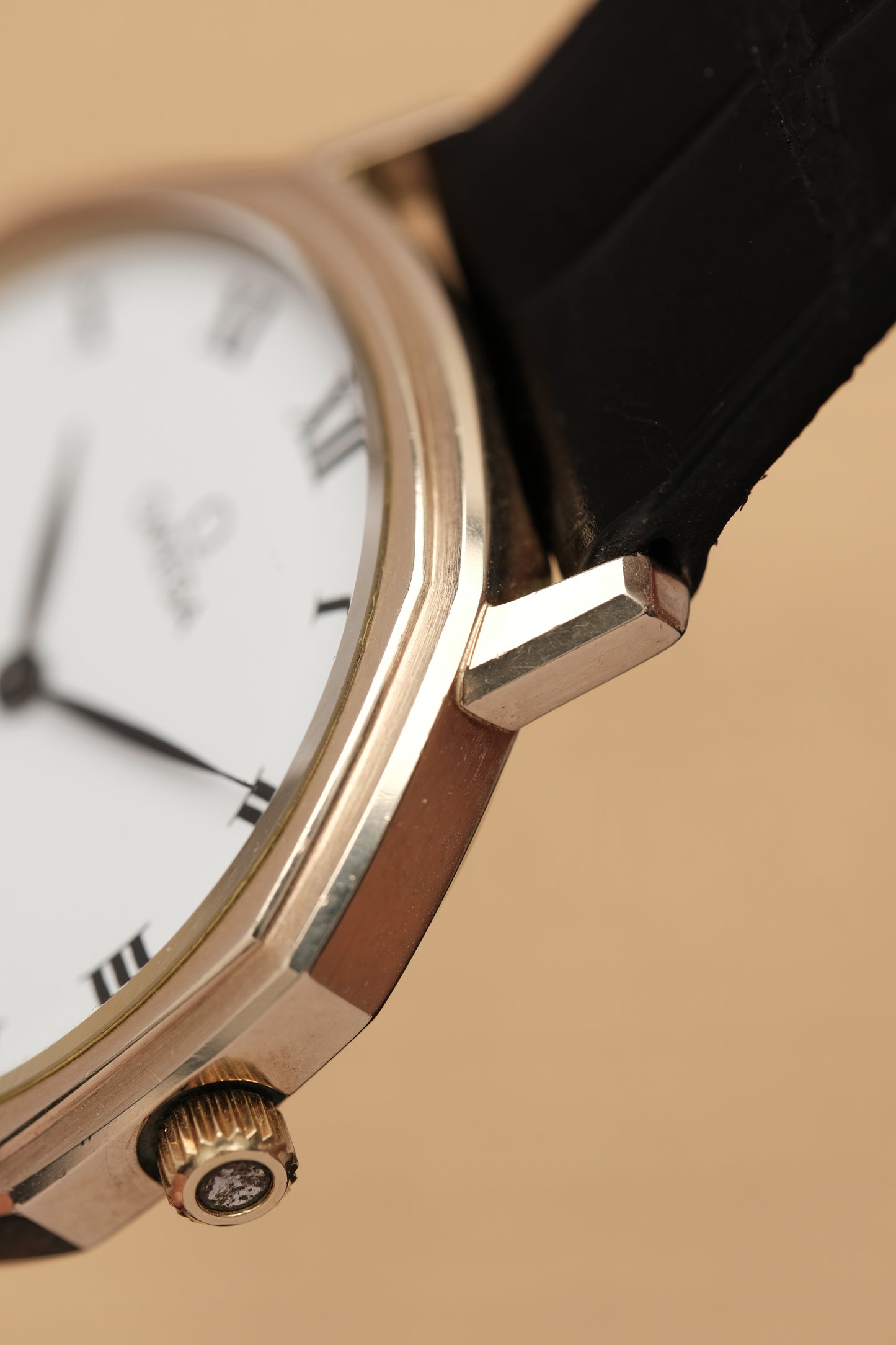 1980s Vintage Omega Constellation 1910041 Octagonal 10k gold filled