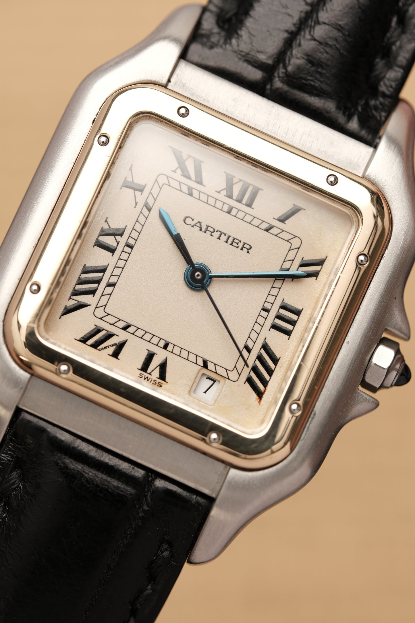 Cartier Panthère Ref. 187949(MM 27x27mm) ROMAN DIAL QUARTZ