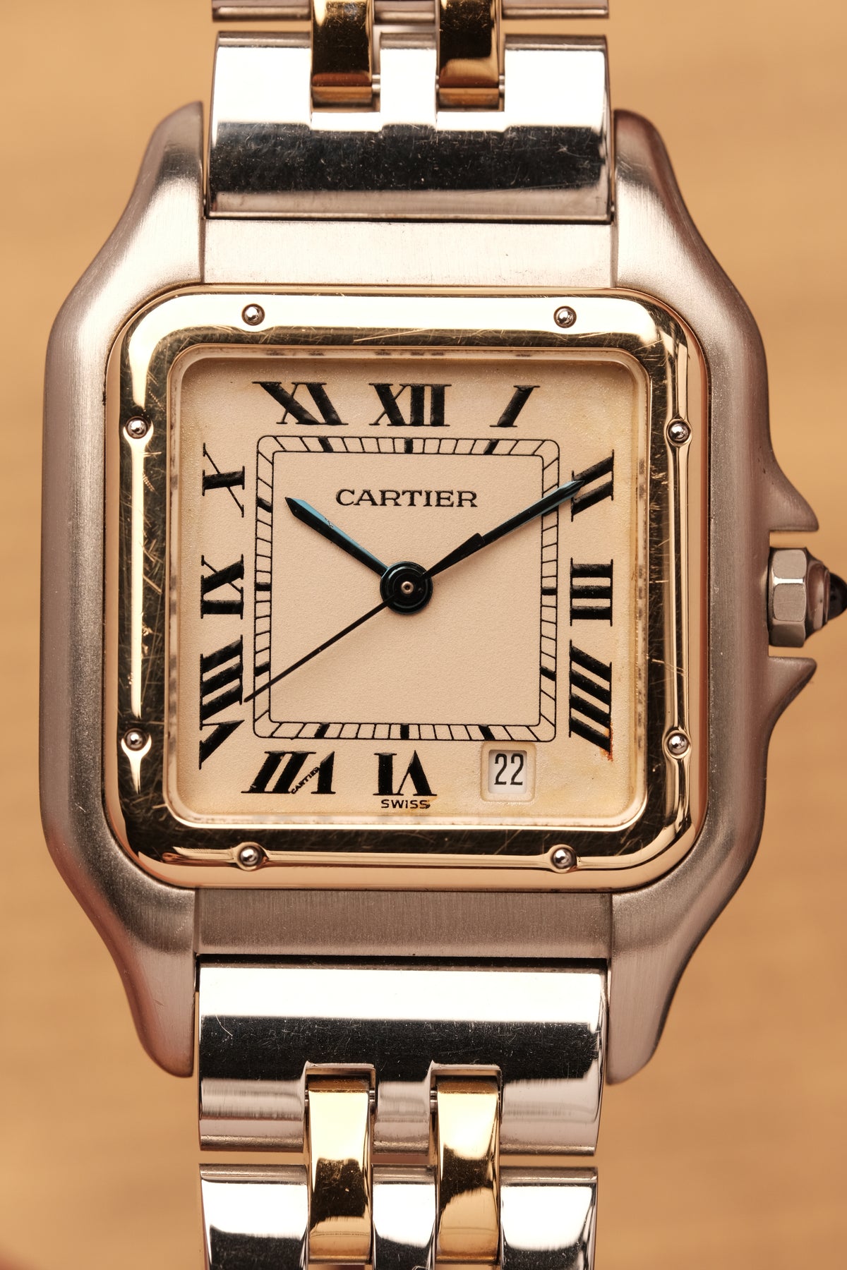 Cartier Panthère Ref. 187949(MM 27x27mm) ROMAN DIAL QUARTZ