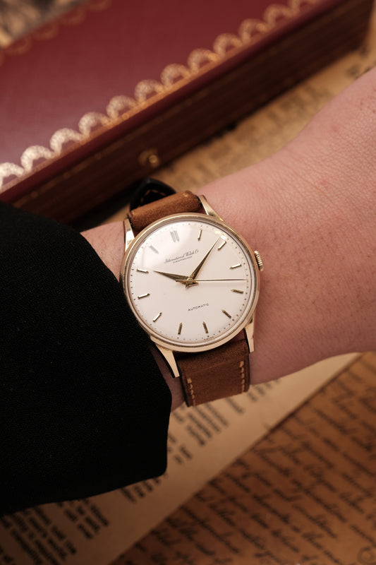 Calatrava IWC SCHAFFHAUSEN Cal.853 White Dial Automatic
