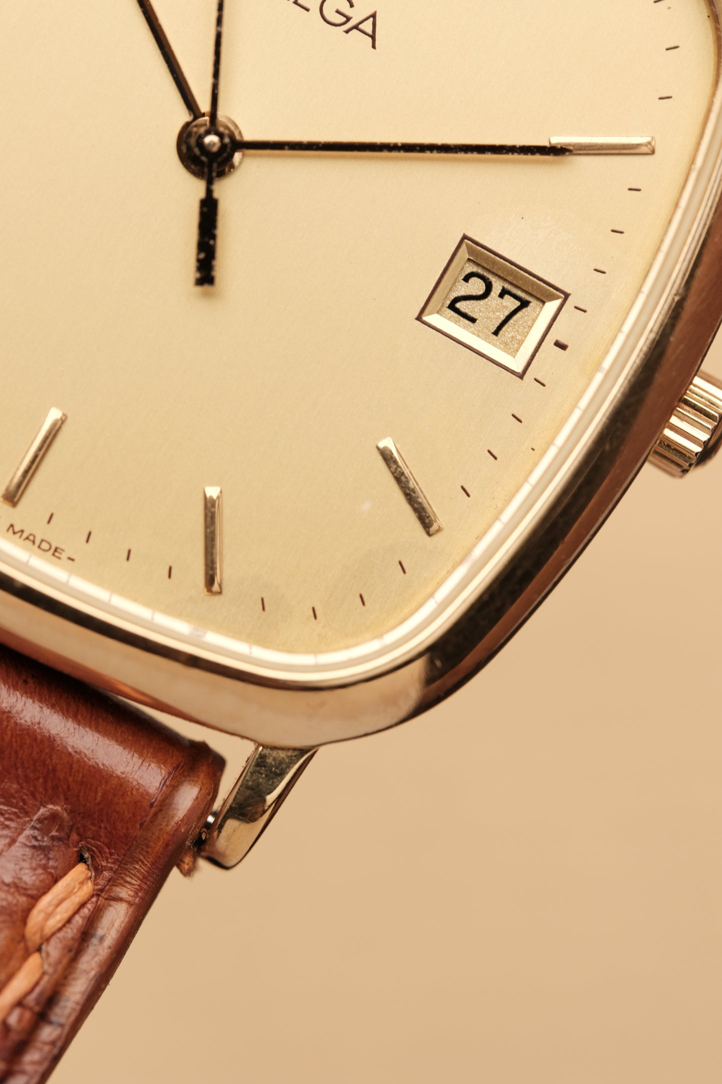 Vintage Omega De Ville Square (30x30mm) Quartz Ref. 196 0317.1