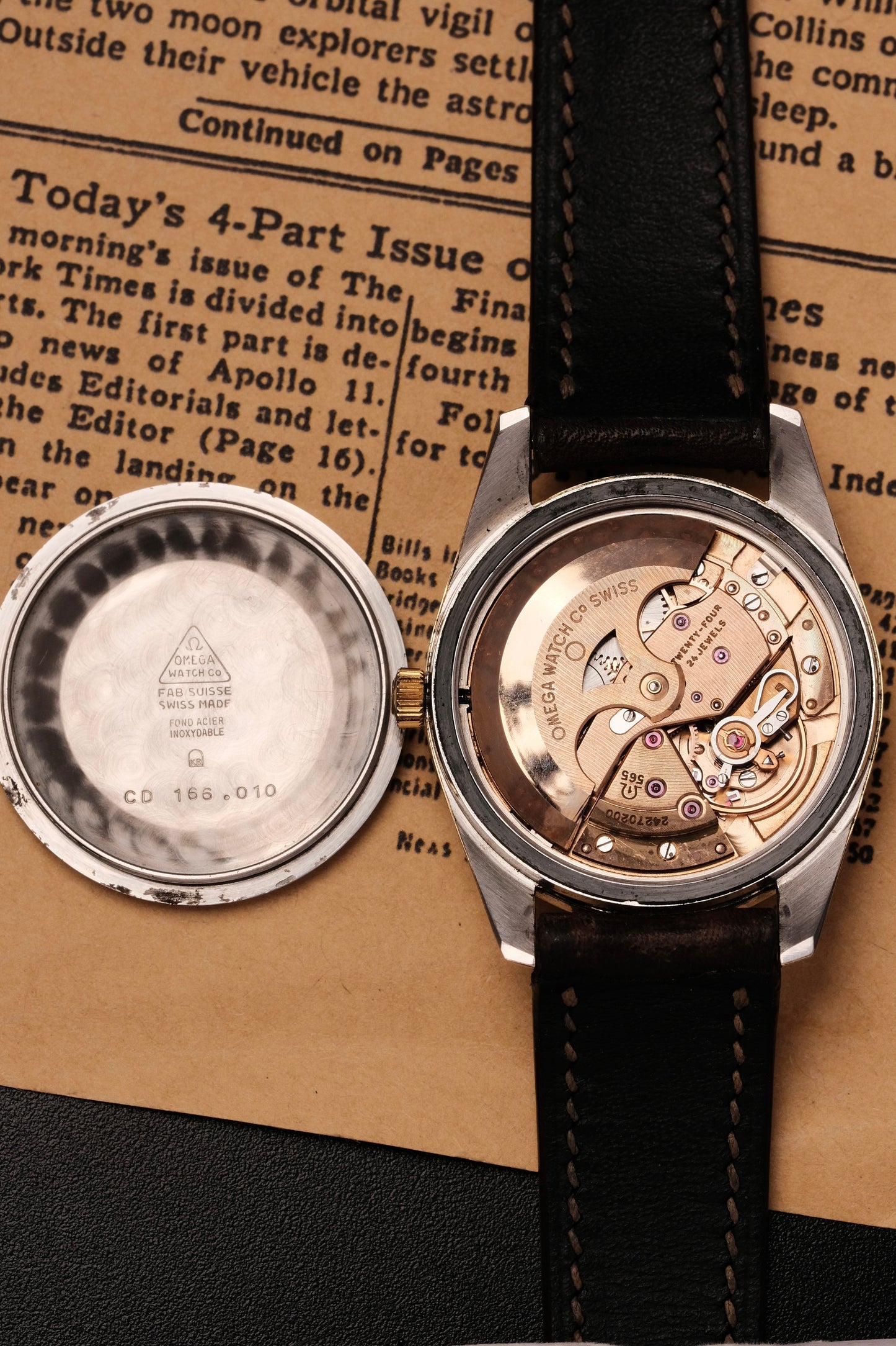 1966 Omega Seamaster Automatic Gold Capped REF.166.010