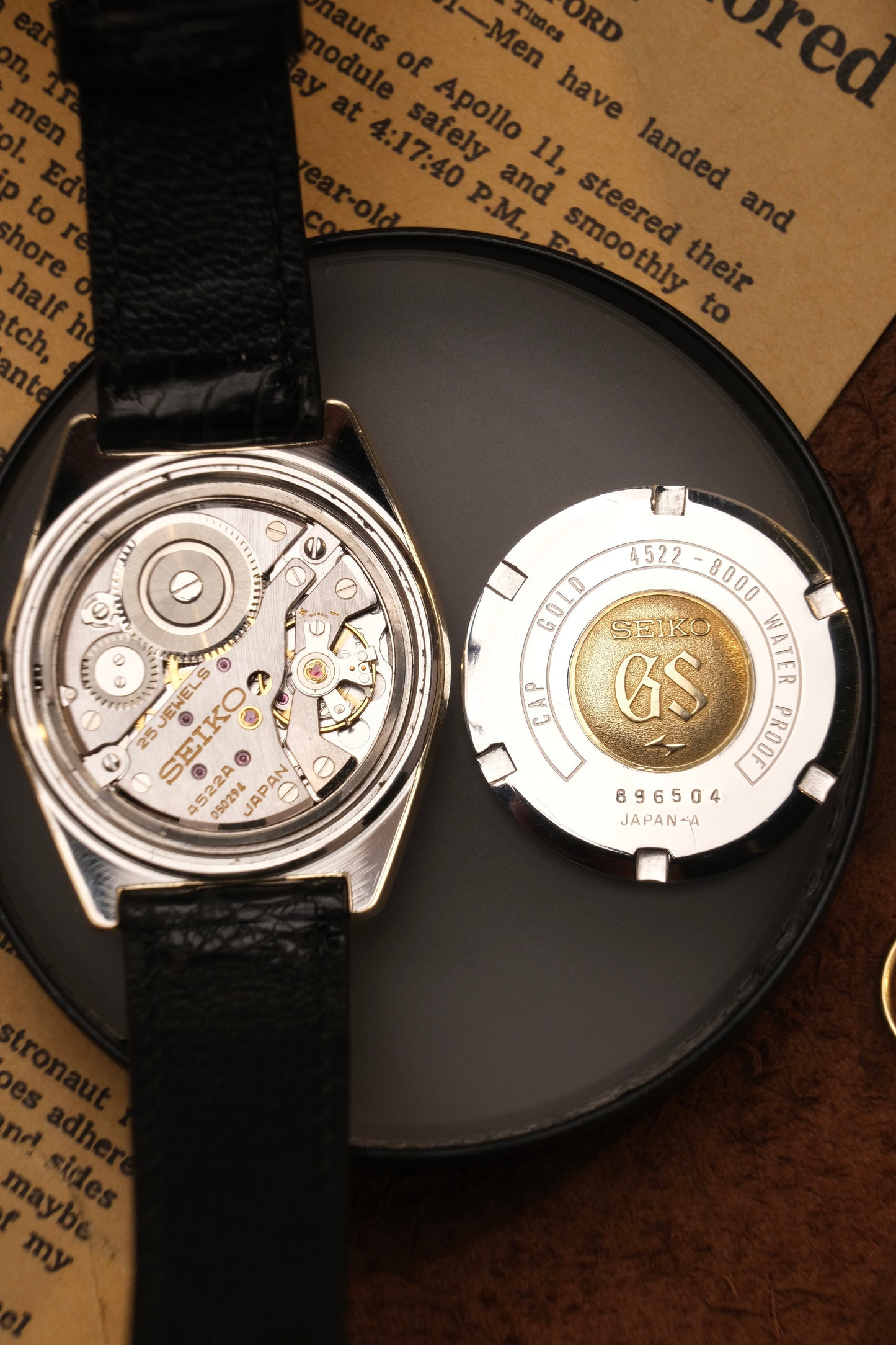 Grand Seiko GS45 High Beat 36000  4522-8000 CAP GOLD  896504