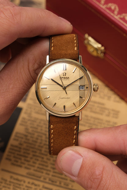 1961 Omega Seamaster Automatic Linen Cross Dial (Rare)