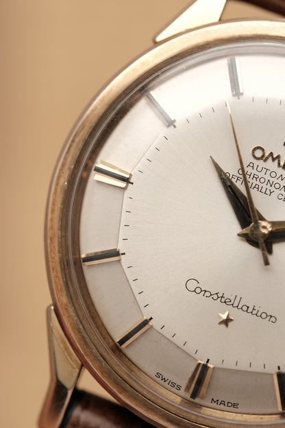 1964 OMEGA CONSTELLATION PIE PAN DOG LEG White Dial AUTOMATIC CHRONOMETER REF. 168.005
