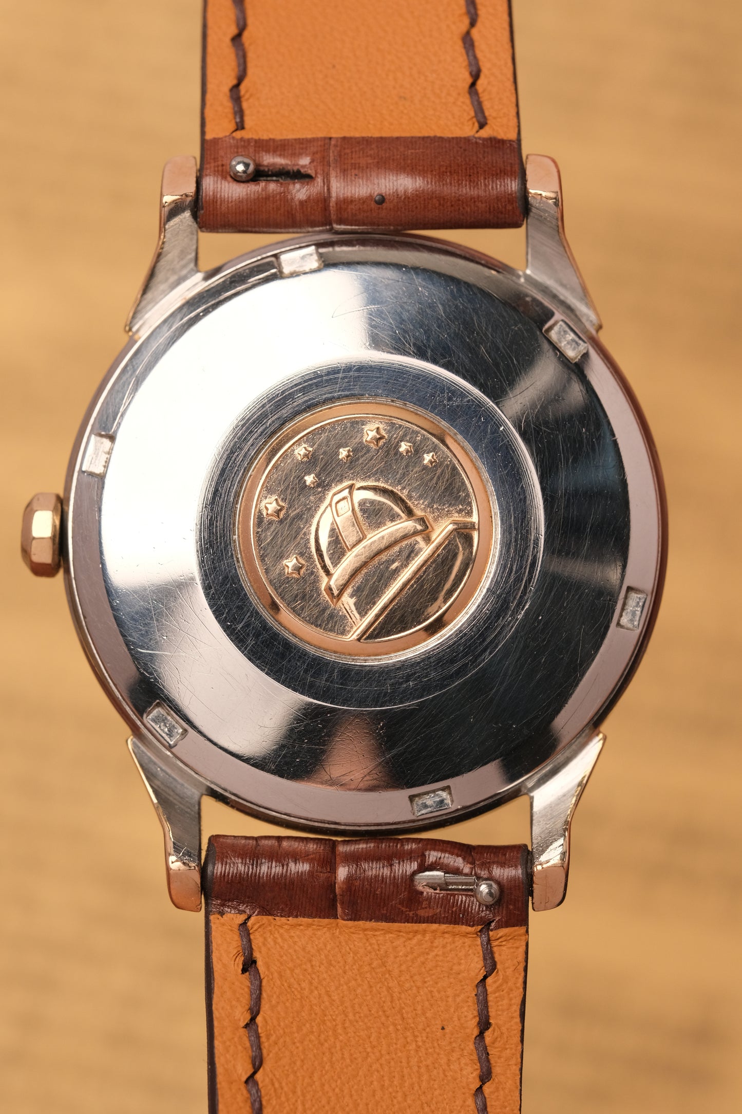 1962 OMEGA CONSTELLATION PIE PAN CROSS HAIR ROSE GOLD AUTOMATIC CHRONOMETER REF. 1490-61 SC