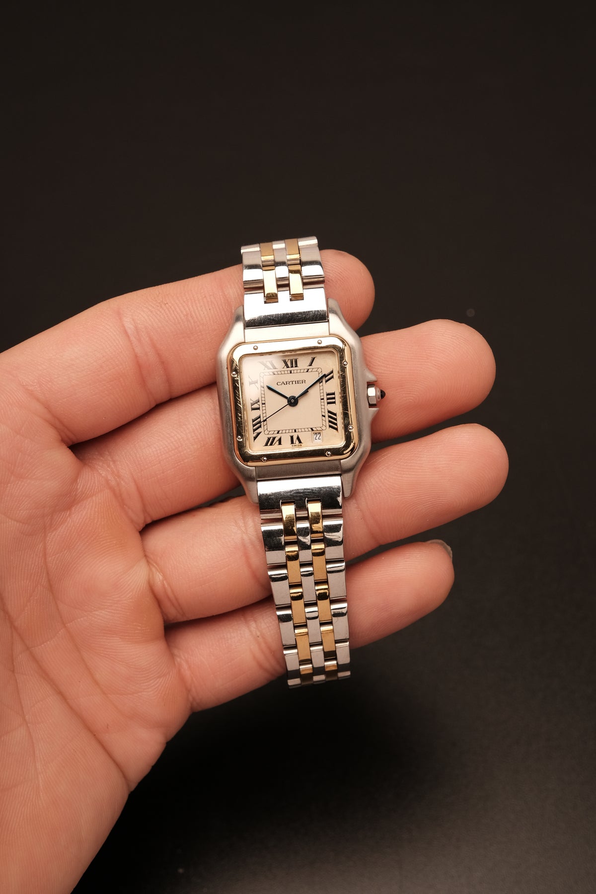 Cartier Panthère Ref. 187949(MM 27x27mm) ROMAN DIAL QUARTZ