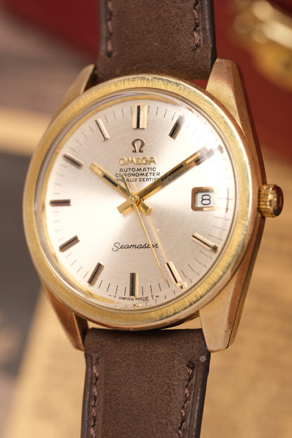 1967 Vintage Omega Seamaster Chronometer Automatic 168.022 36mm Gold Capped Cal.564