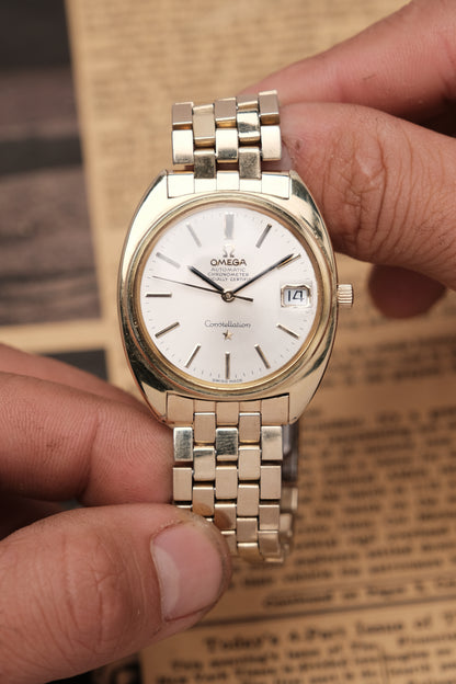1969 OMEGA Constellation C-shape Day Chronometer White Dial - 168.017