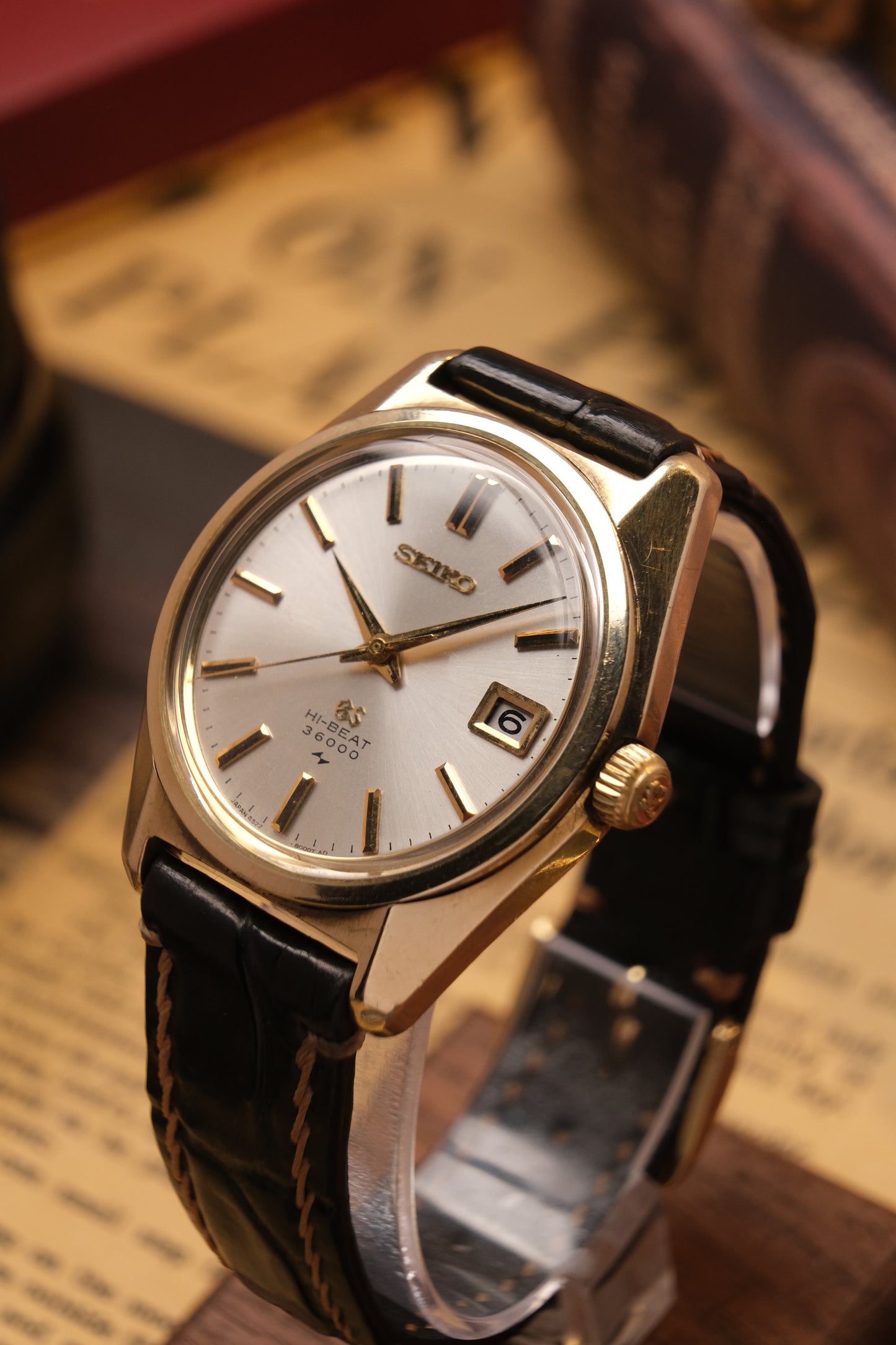 Grand Seiko GS45 High Beat 36000  4522-8000 CAP GOLD  940415