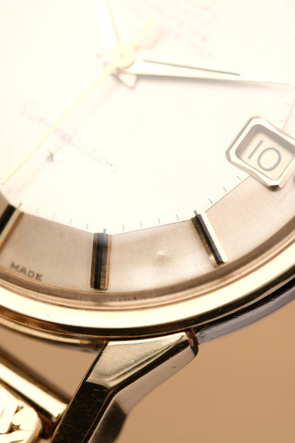 1963 OMEGA CONSTELLATION PIE PAN DOG LEG White Dial AUTOMATIC CHRONOMETER REF. 168.005
