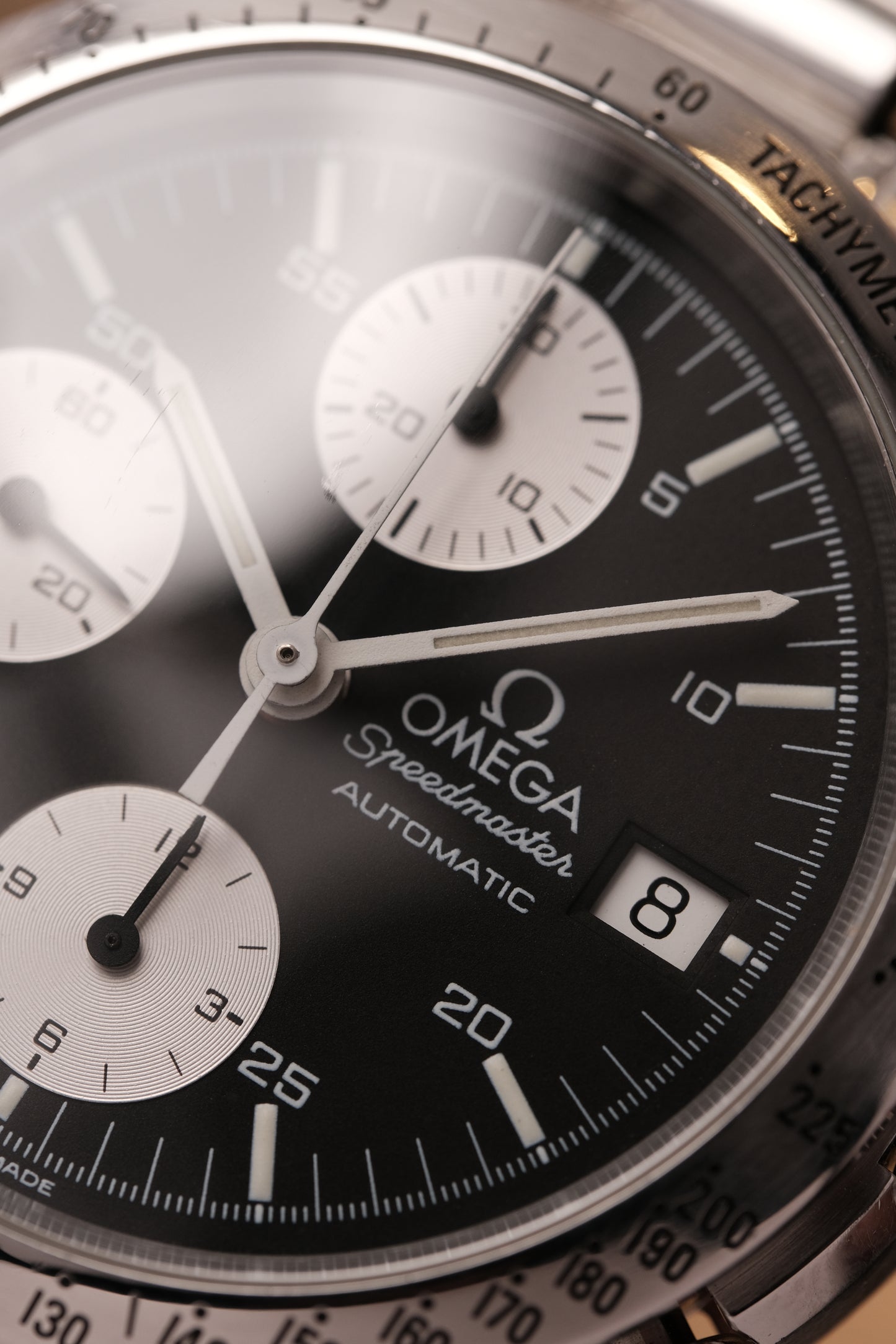 1998 Omega Speedmaster Reverse Panda Chronograph Automatic Date 3511.50 Cal. 1152