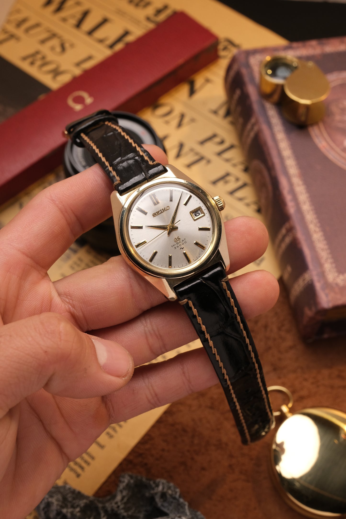 Grand Seiko GS45 High Beat 36000  4522-8000 CAP GOLD  940415