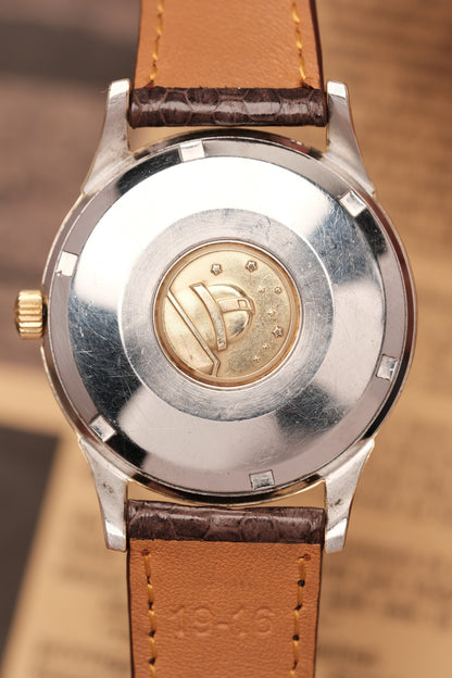 1962 OMEGA CONSTELLATION JUMBO 37mm AUTOMATIC CHRONOMETER REF. 14777 61 SC
