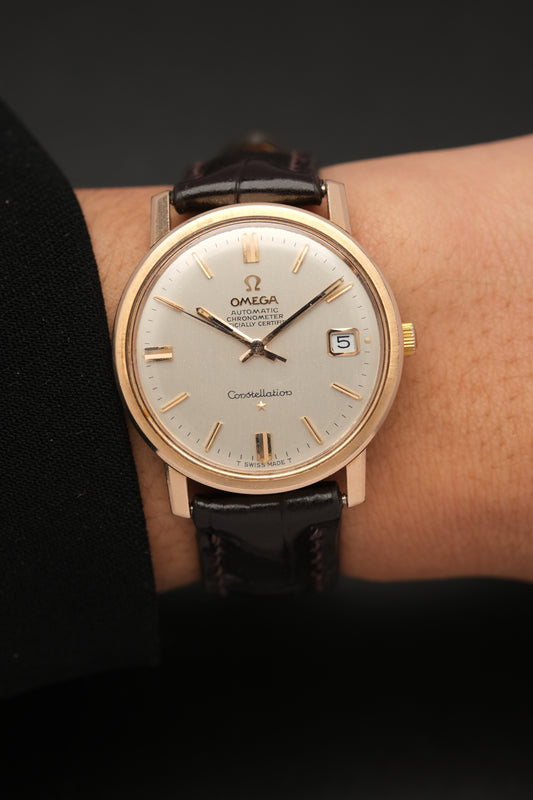 1967 OMEGA Constellation Chronometer Date Rose Gold REF. 168.018