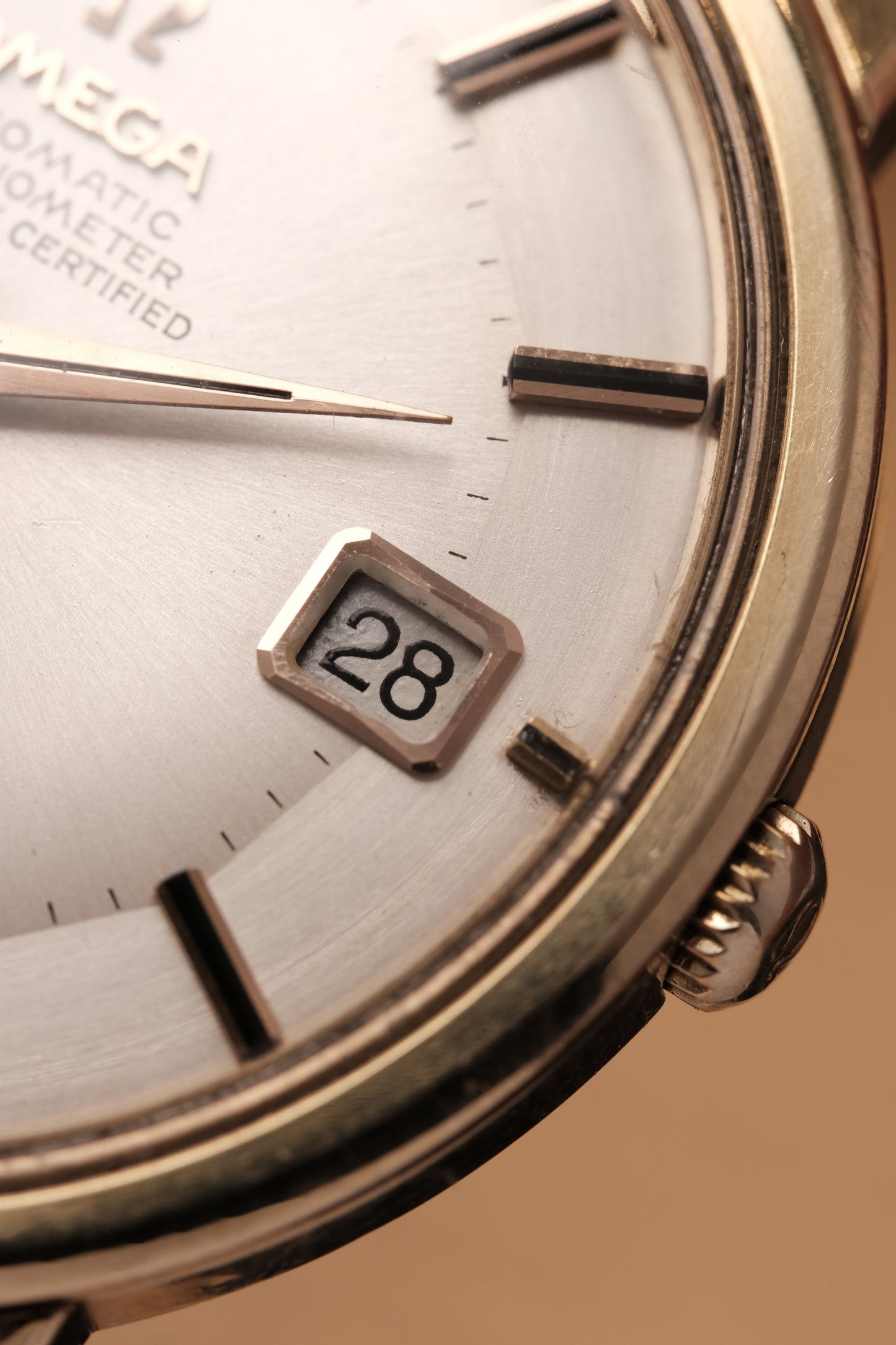 1966 OMEGA CONSTELLATION PIE PAN CHRONOMETER REF 168.010 Gold Cap