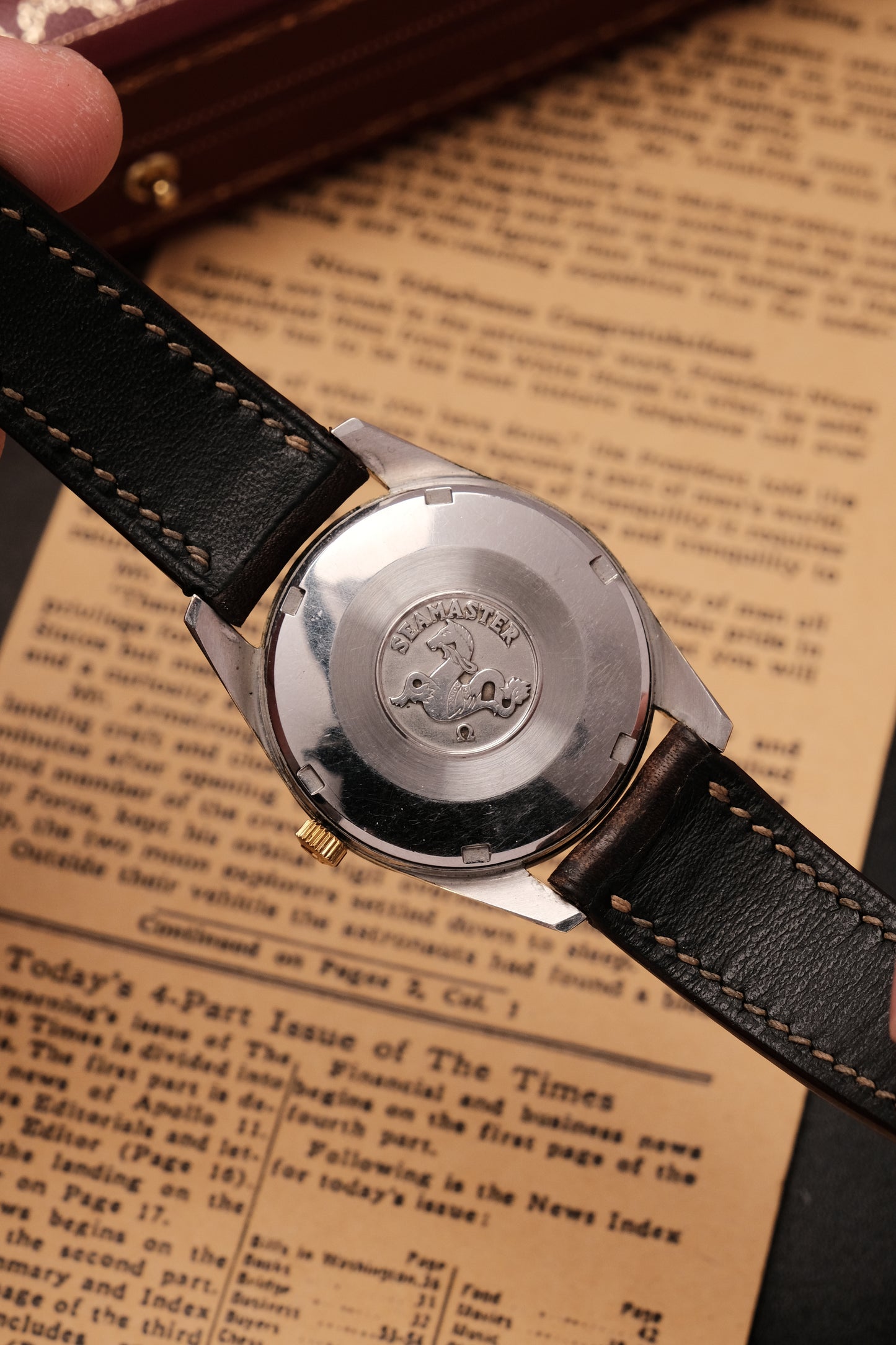 1966 Omega Seamaster Automatic Gold Capped REF.166.010