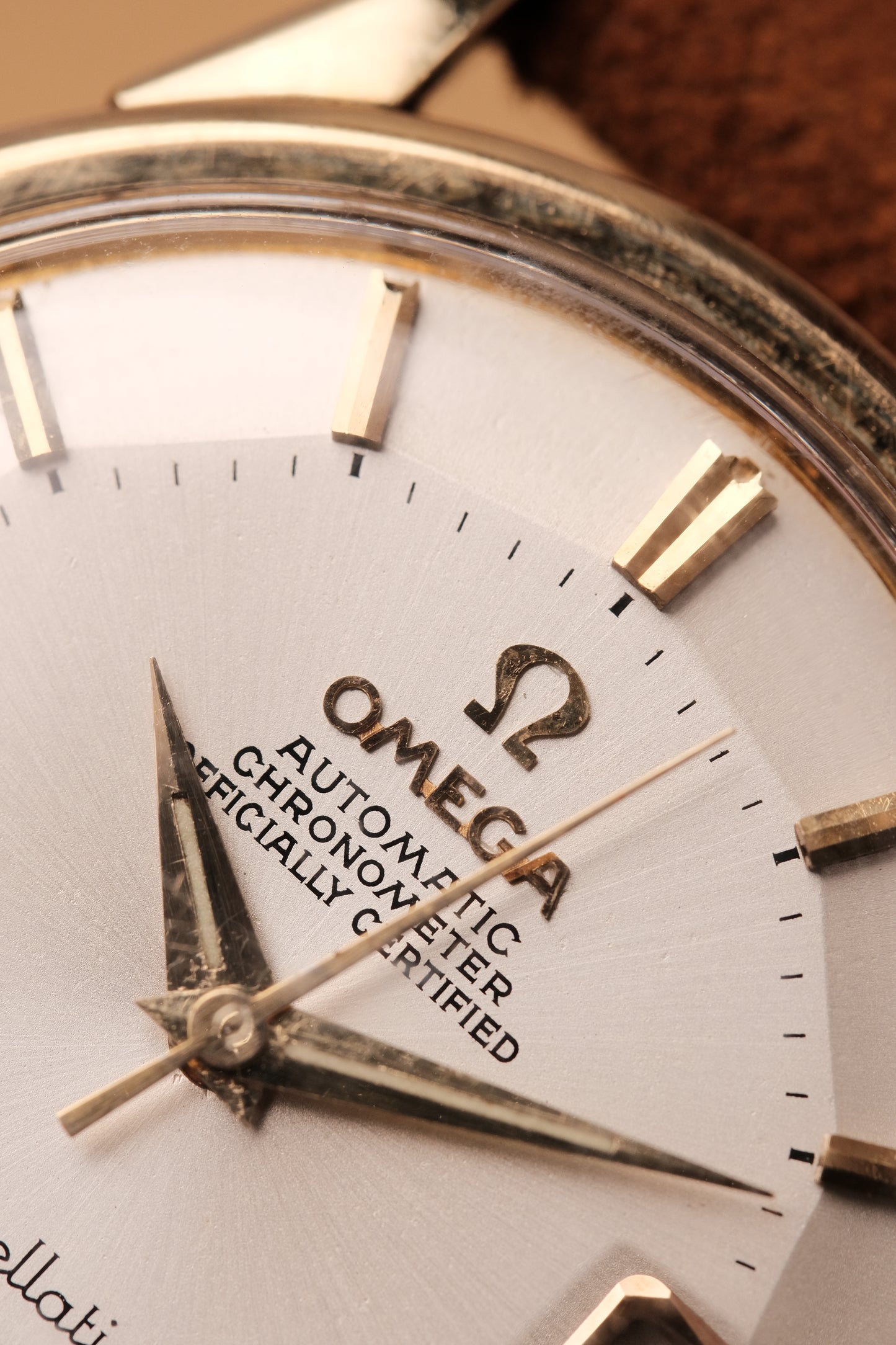 1966 OMEGA CONSTELLATION PIE PAN DOG LEG White Dial AUTOMATIC CHRONOMETER REF. 168.005