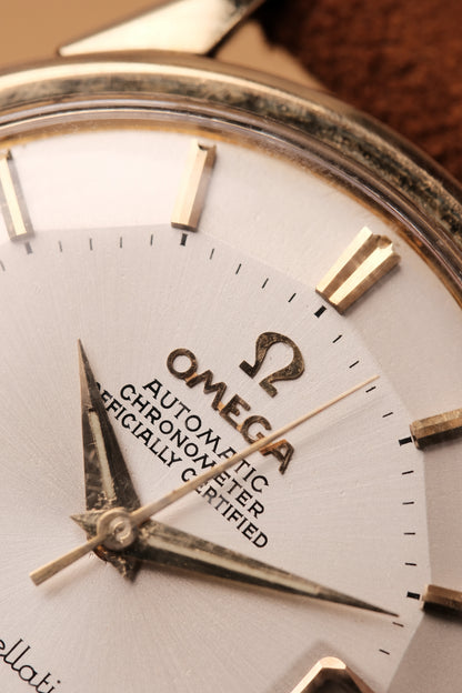 1966 OMEGA CONSTELLATION PIE PAN DOG LEG White Dial AUTOMATIC CHRONOMETER REF. 168.005