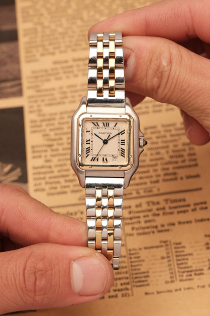Cartier Panthère Ref. 187949(MM 27x27mm) ROMAN DIAL QUARTZ