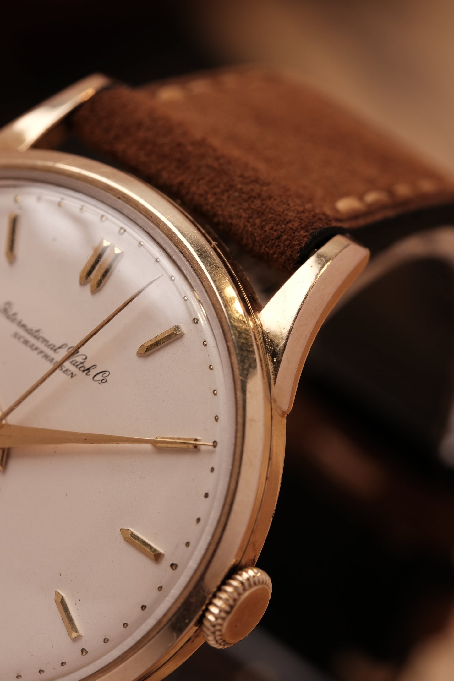 Calatrava IWC SCHAFFHAUSEN Cal.853 White Dial Automatic