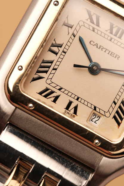 Cartier Panthère Ref. 187949(MM 27x27mm) ROMAN DIAL QUARTZ