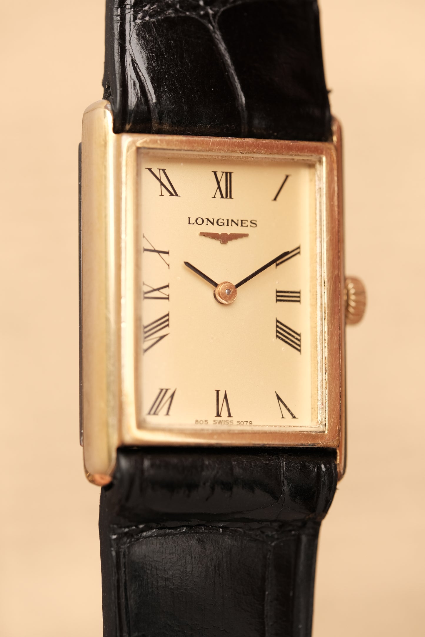 Vintage 1970’s Longines “Tank” Manual winding Ref.5079