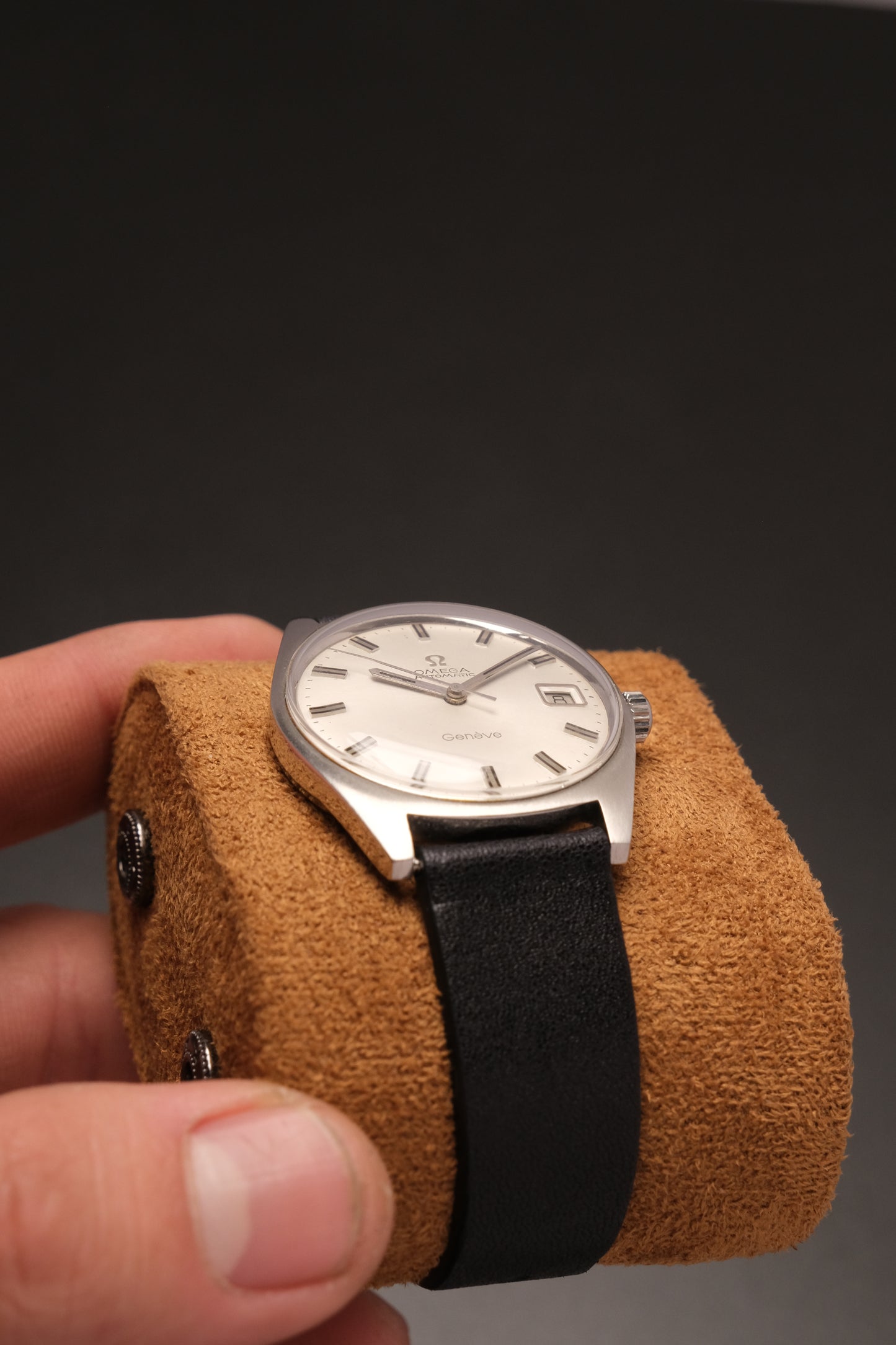 1971 Vintage OMEGA Genève Silver Men's Watch - 166.041