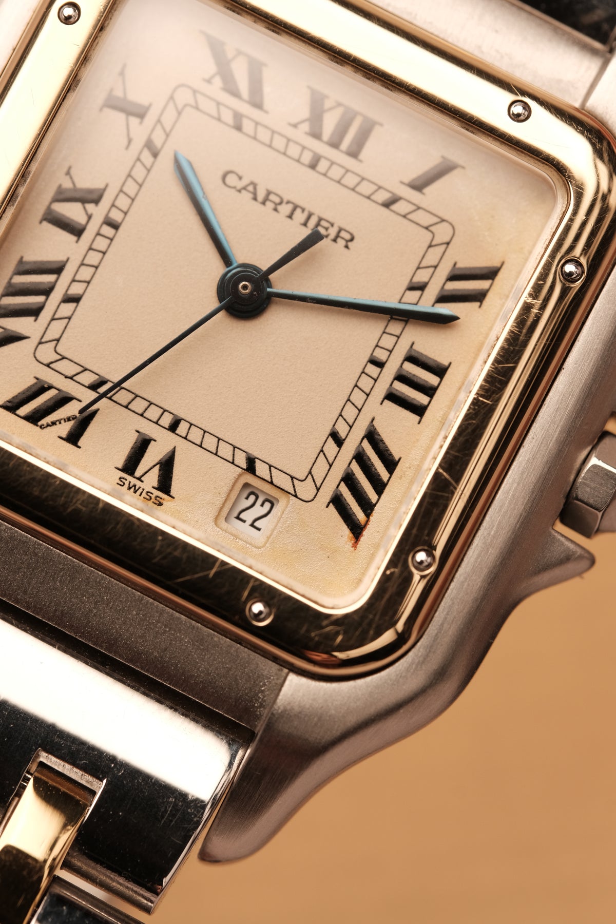 Cartier Panthère Ref. 187949(MM 27x27mm) ROMAN DIAL QUARTZ