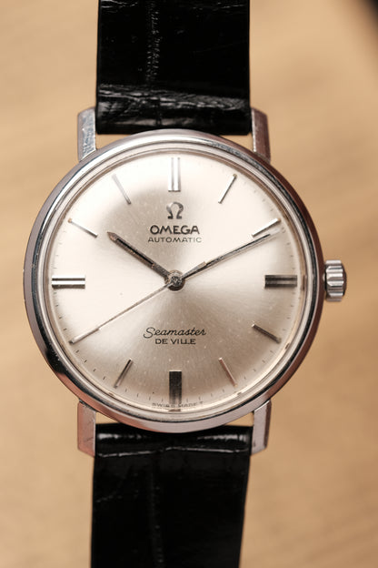 1964 Vintage Omega Seamaster De Ville Automatic White Dial 165.020