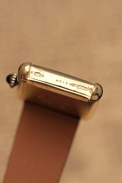 CARTIER MUST DE TANK VERMEIL (LM 23x31mm) HAND WINDING FERRARI RED DIAL